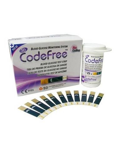 Teste de glicemie CodeFree, 50 bucati, D&G Group - TESTE-GLICEMIE - D&G GROUP