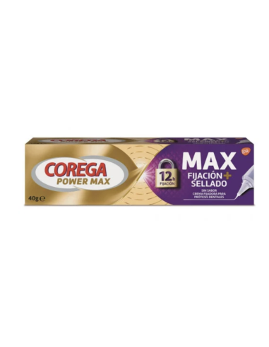 Corega Max Sigilare, crema adeziva pentru proteza dentara, 40 g - ADEZIVI-PROTEZE-DENTARE - COREGA