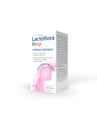 Lactoflora Baby picaturi, 10 ml, Stada - COLICI - STADA M&D SRL