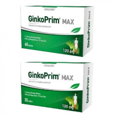 GinkoPrim Max 120mg, 60 tablete + 30 tablete Cadou, Walmark