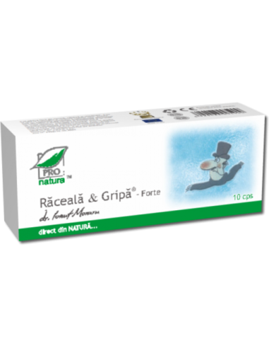 Raceala & Gripa Forte, 30 capsule, Pro Natura - RACEALA-GRIPA - PRO NATURA