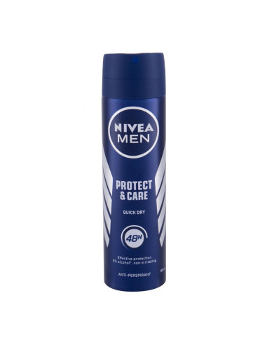 Nivea Men Deo Spray Protect&Care, 150 ml - DEODORANTE-SI-ANTIPERSPIRANTE - NIVEA
