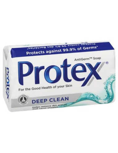 Sapun solid Protex Deep Clean, 90 g - SAPUNURI - PROTEX