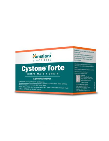 Cystone Forte, 60 comprimate filmate, Himalaya - INFECTII-URINARE - HIMALAYA