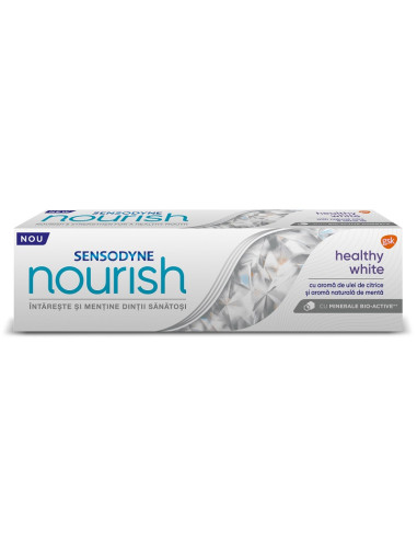 Sensodyne Pasta de dinti Nourish Healthy White, 75 ml - PASTA-DE-DINTI - SENSODYNE