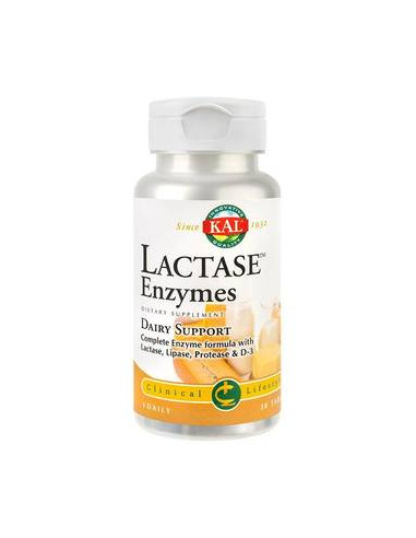 Lactase Enzymes Kal, 30 tablete, Secom - DIGESTIE-USOARA - SECOM