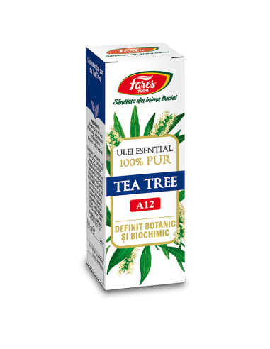 Ulei esential de Tea Tree, A12, 10 ml, Fares - UZ-GENERAL - FARES