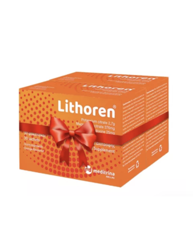Lithoren aroma de portocala, 30+30 plicuri Pachet Promo -  - SOLARTIUM GROUP SRL