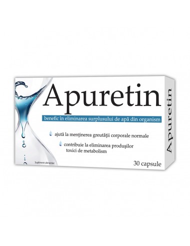 Apuretin, 30 capsule, Zdrovit - PENTRU-SLABIT - ZDROVIT