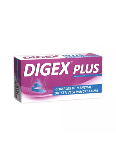Digex Plus, 20 comprimate, Fiterman - DIGESTIE-USOARA - FITERMAN