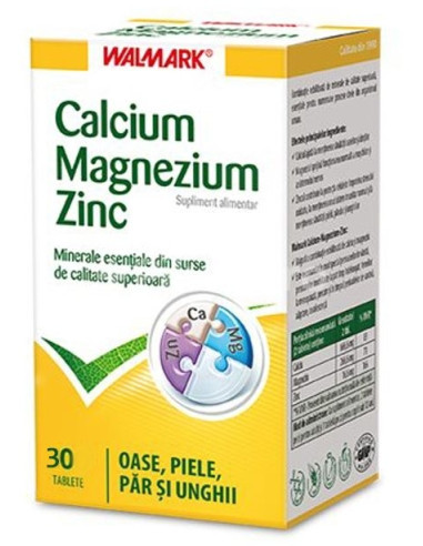 Walmark Ca+Mg+Zn, 30 tablete - NEUROPATII - WALMARK