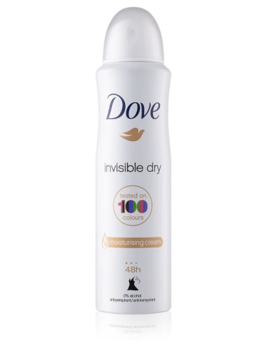 Deodorant antiperspirant spray Invisible Dry, 150 ml, Dove - DEODORANTE-SI-ANTIPERSPIRANTE - UNILEVER