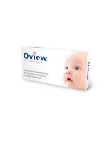 Teste ovulatie Oview, 5 bucati, Blue Cross - TESTE-OVULATIE - BLUE CROSS