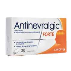 Antinevralgic Forte, 20 comprimate, Zentiva