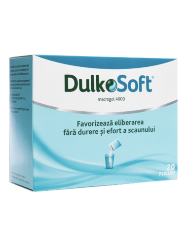 DulkoSoft, pulbere pentru solutie orala, 10g x 20 plicuri, Sanofi - CONSTIPATIE - SANOFI ROMANIA SRL