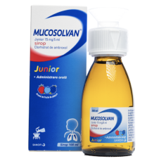 Mucosolvan Junior 15mg/5ml, 100 ml, Boehringer