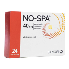 No-Spa 40mg, 24 comprimate, Sanofi