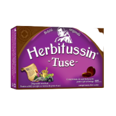 Herbitussin Tuse, 12 comprimate, USP Romania