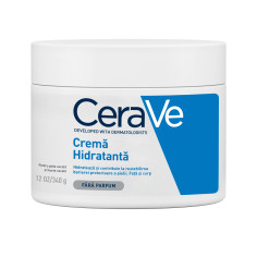 Crema hidratanta de fata si corp pentru piele uscata si foarte uscata, 340 g, CeraVe