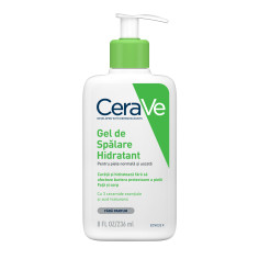 Gel de spalare hidratant pentru piele normal-uscata, 236 ml, CeraVe - DEMACHIANTE - CERAVE