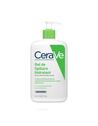 Gel de spalare hidratant, 473ml, CeraVe - CREME-HIDRATARE - CERAVE