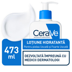 Lotiune hidratanta de fata si corp pentru piele uscata si foarte uscata, 473 ml, CeraVe - CREME-SI-LOTIUNI - CERAVE