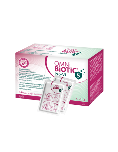 Omni Biotic Pro-Vi 5, 14 plicuri - PROBIOTICE-SI-PREBIOTICE - OMNI BIOTIC