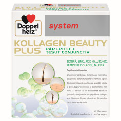 System Kollagen Beauty Plus, 10 flacoane, Doppelherz