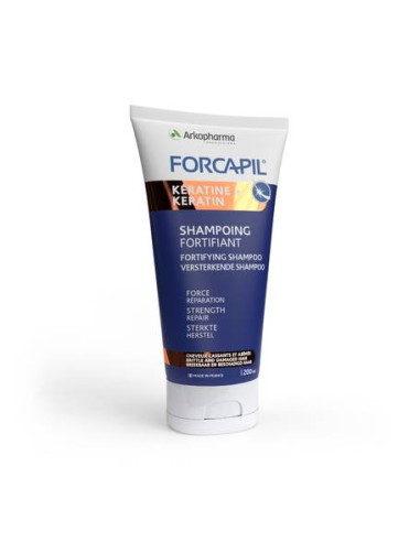 Forcapil Sampon fortifiant keratin+, 200 ml - SPALARE-SI-INGRIJIRE - FORCAPIL
