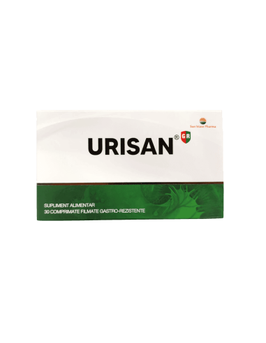 Urisan GR, 30 comprimate, SunWavePharma - INFECTII-URINARE - SUNWAVE