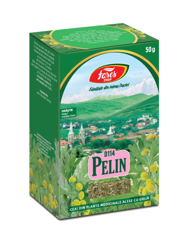 Ceai Pelin, D114, 50 g, Fares - CEAIURI - FARES