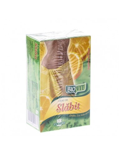 Ceai de Slabit, 20 doze, Biovit - PENTRU-SLABIT - BIOVIT