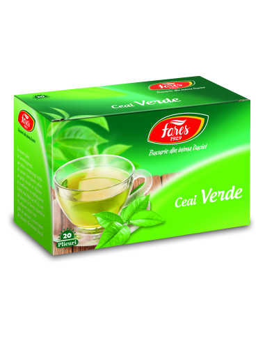 Ceai Verde, 20 plicuri, Fares - UZ-GENERAL - FARES