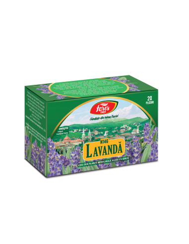 Ceai de Lavanda, 20 plicuri, Fares - UZ-GENERAL - FARES