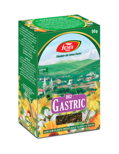 Ceai Gastric, D62, 50 g, Fares - UZ-GENERAL - FARES