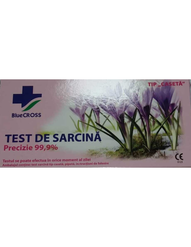 Test de sarcina caseta, Blue Cross - TESTE-SARCINA - BLUE CROSS