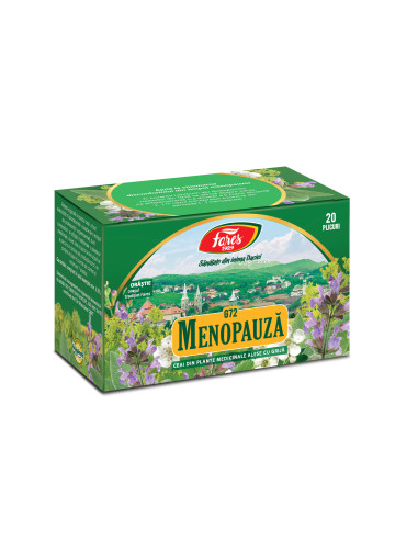 Ceai Menopauza, G72, 20 plicuri, Fares - UZ-GENERAL - FARES