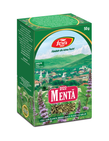 Ceai Menta, D122, 50 g, Fares - UZ-GENERAL - FARES
