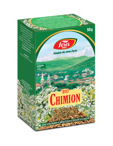 Ceai Chimion fructe, D117, 50 g, Fares - UZ-GENERAL - FARES
