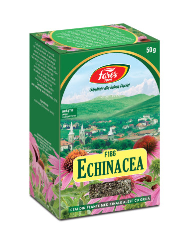 Ceai Echinacea, F186, 50 g, Fares - UZ-GENERAL - FARES