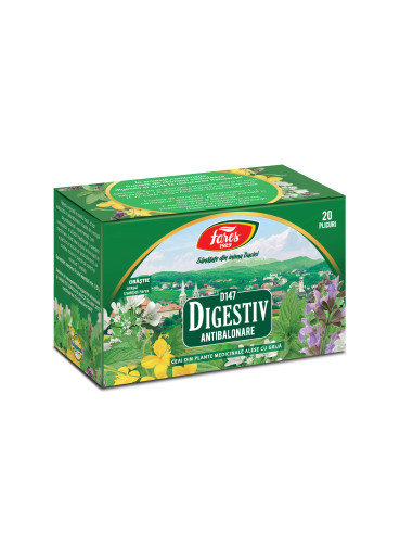 Ceai Digestiv, D147, 20 plicuri, Fares - UZ-GENERAL - FARES