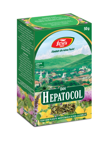 Ceai Hepatocol, D44, 50 g, Fares - UZ-GENERAL - FARES