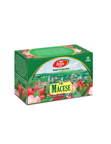 Ceai de Macese, 20 plicuri, Fares - UZ-GENERAL - FARES