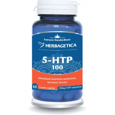 Herbagetica 5HTP, 60 capsule