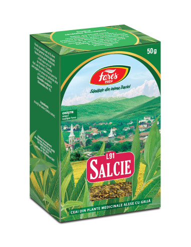 Ceai Salcie scoarta, L91, 50 g, Fares - UZ-GENERAL - FARES