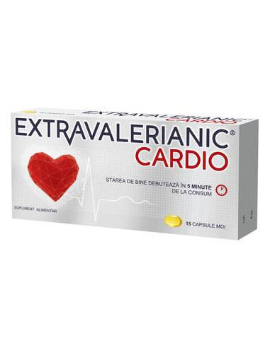 Extravalerianic Cardio, 15 capsule moi, Biofarm -  - BIOFARM