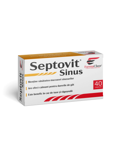 Septovit Sinus, 40 capsule, FarmaClass -  - FARMACLASS