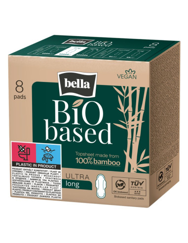 Absorbante igienice Bella Based Maxi Bio, 8 bucati -  - BELLA