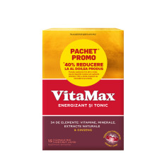 Vitamax pachet, 15+15 capsule, Perrigo (40% reducere din al 2-lea produs)