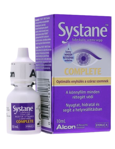 Systane Complete, Picaturi oftalmice lubrifiante, 10 ml, Alcon - AFECTIUNI-ALE-OCHILOR - ALCON PHARMACEUTICALS LTD